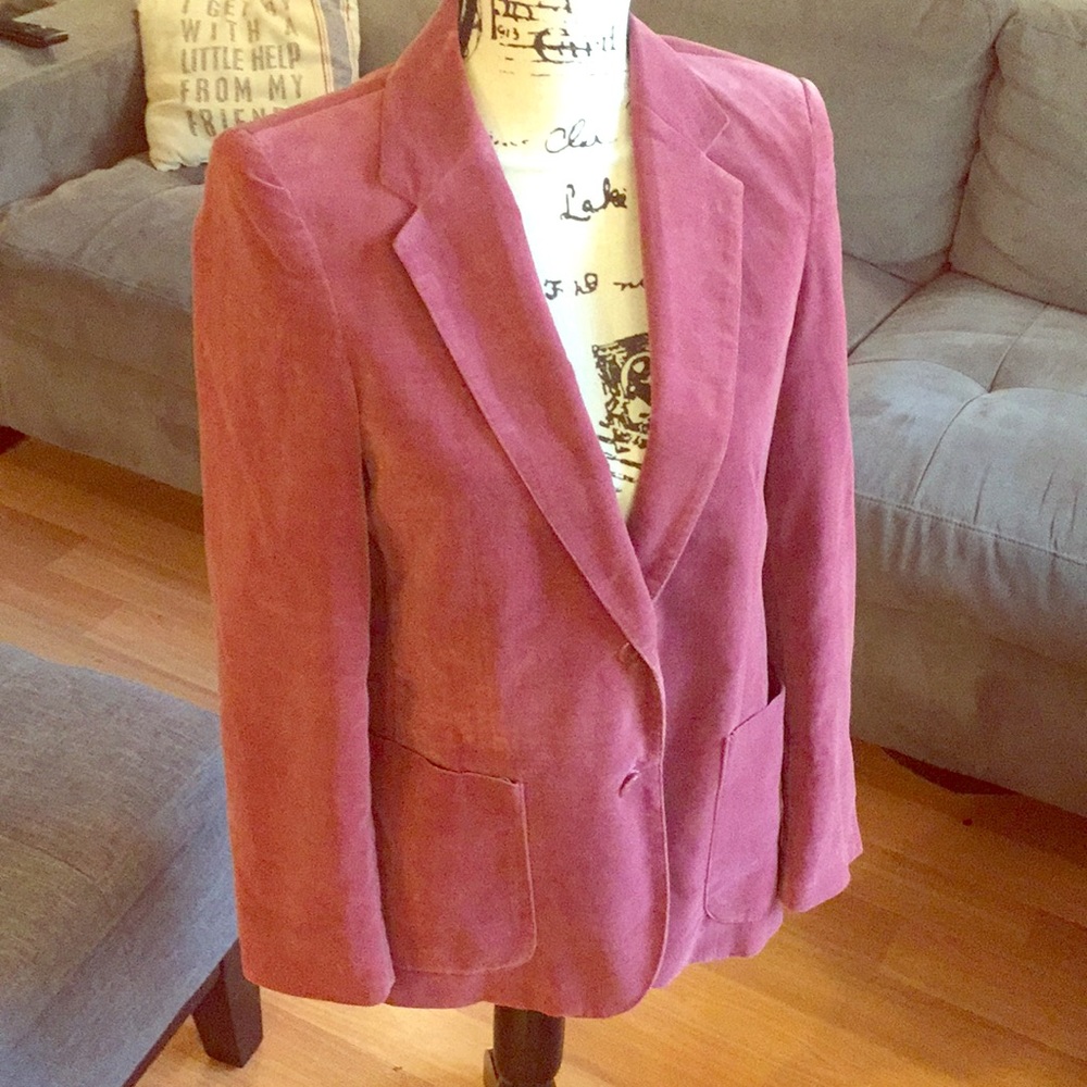 Vintage Higbee’s Velvety Blazer ✨